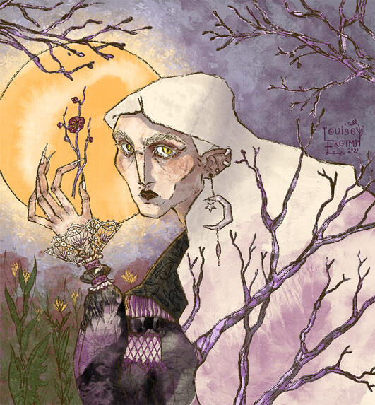 purple moon witchcraft